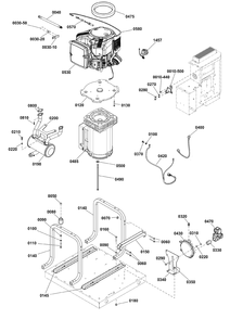 Part Location Diagram of 704682 Briggs and Stratton Bracket, muffler